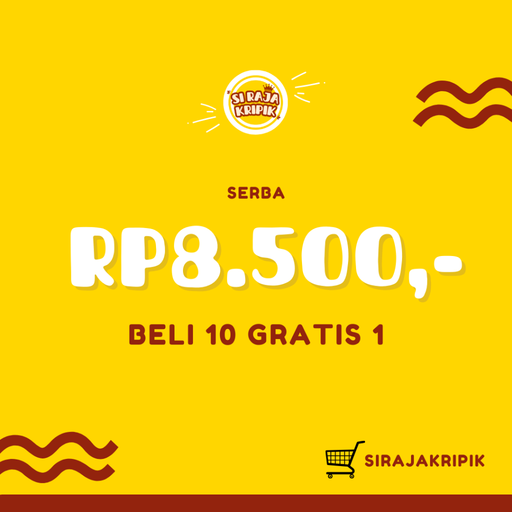 

SNACK SERBA 8.500 PART 3 | BELI 10 BUNGKUS GRATIS 1 BUNGKUS