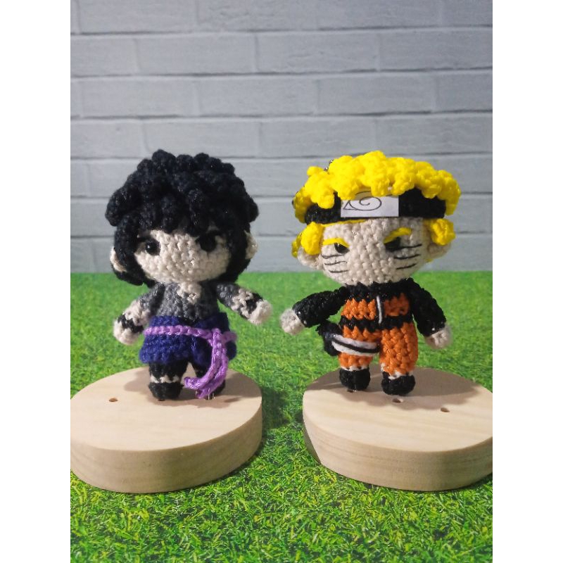 Amigurumi Naruto | Boneka Naruto | Gantungan Kunci Naruto