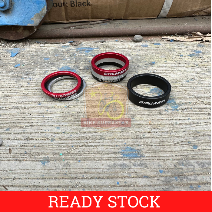 Ring Spacer Fork Sepeda Alloy STRUMMER 28.6 Gunung MTB Fixie Balap Road