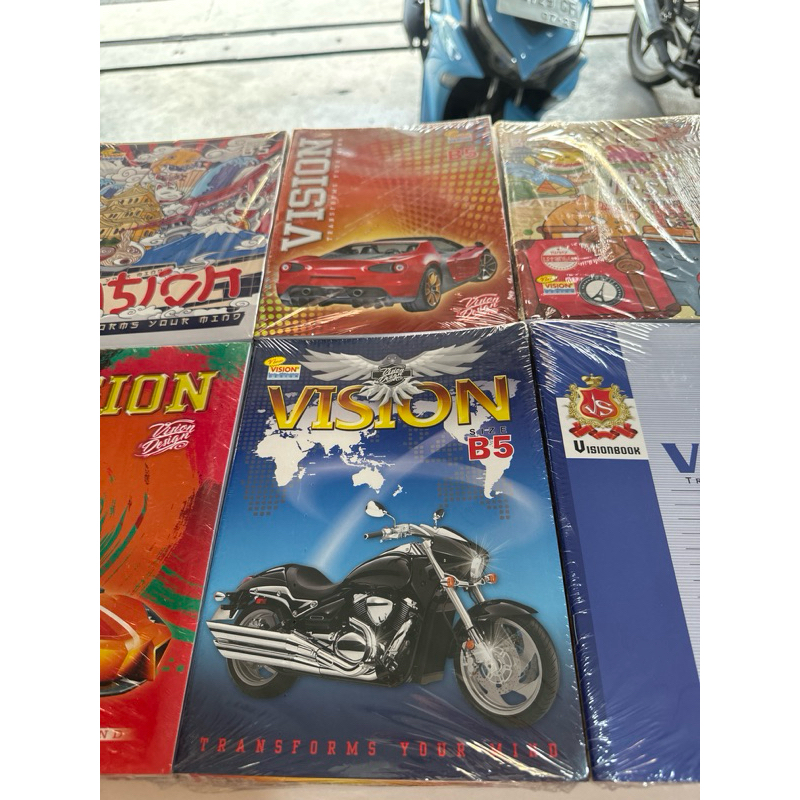 

buku tulis vision boxy
