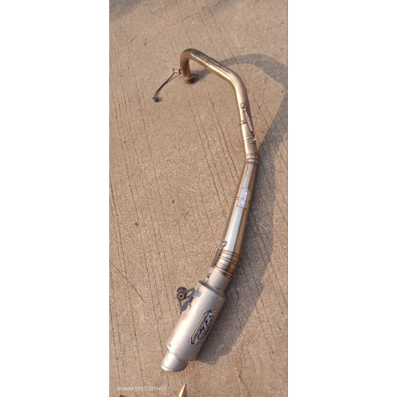 Knalpot resing GJZ fulsystem inlet 60