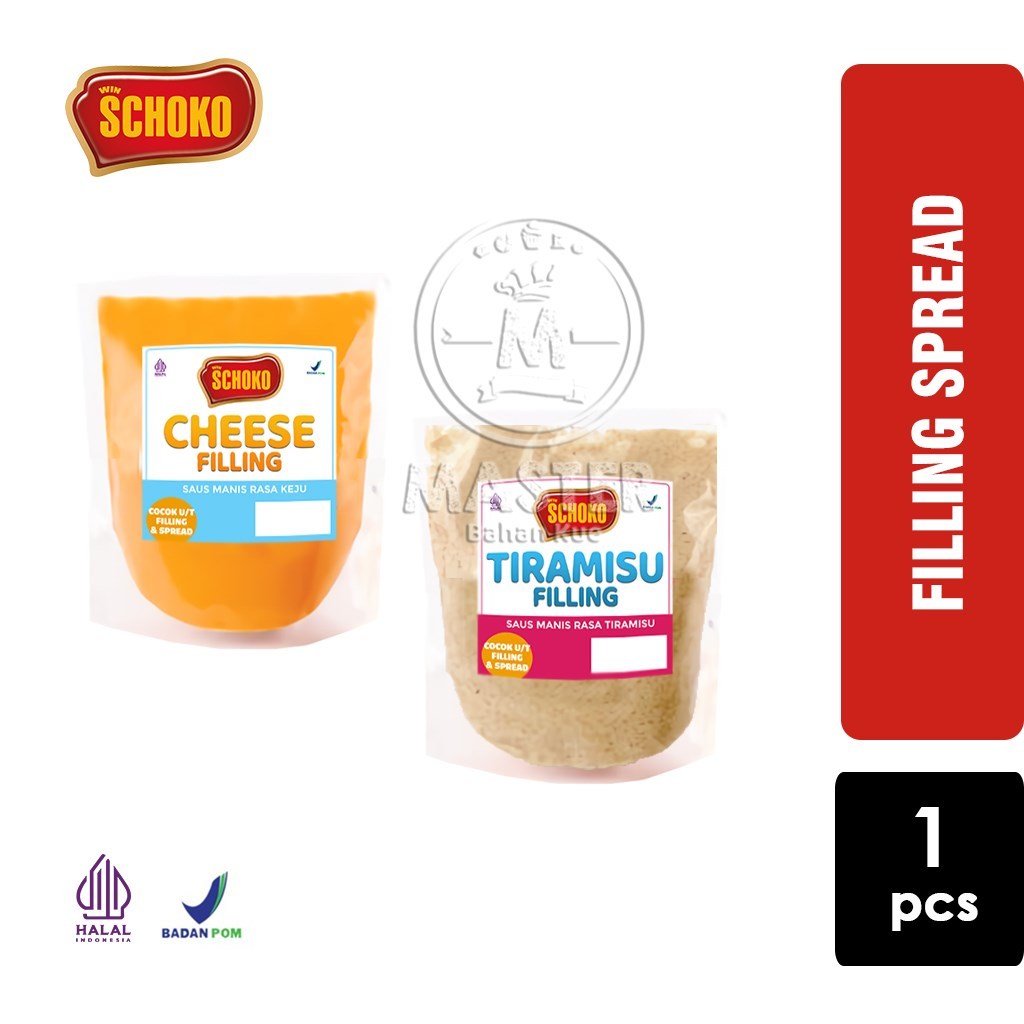 

Selai Filling Saus SCHOKO Spread Saus Manis Olesan Isian Roti [Repack]