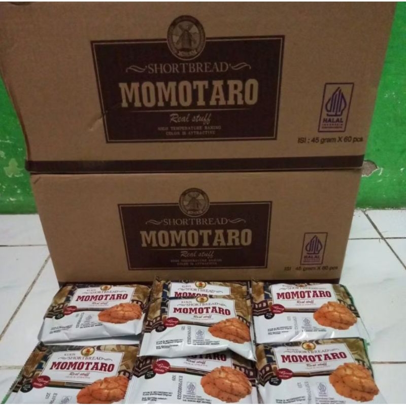 

Biskuit Momotaro Coklat per dus