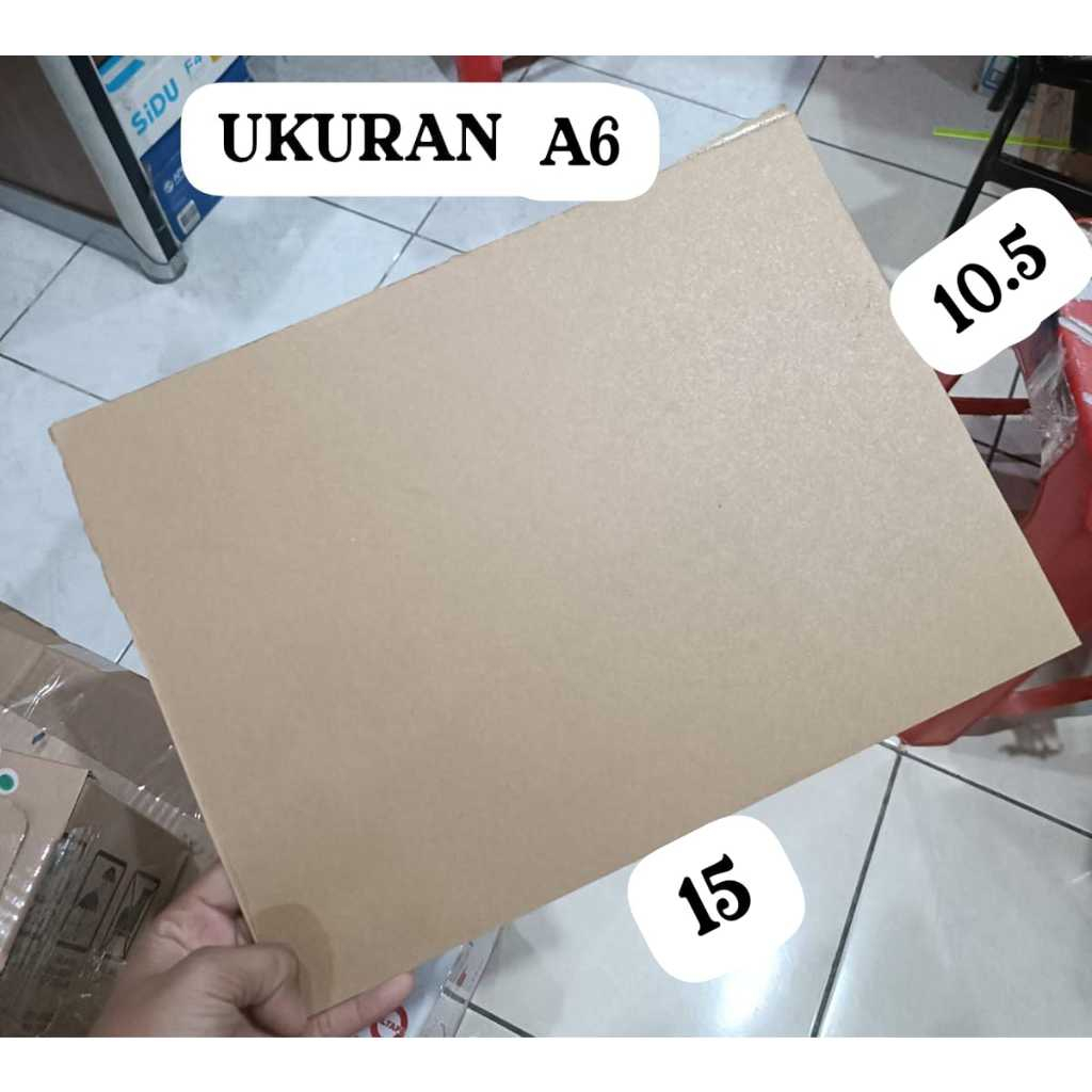 AKRILIK lembaran 2mm & 3mm A6 / Akrilik bening