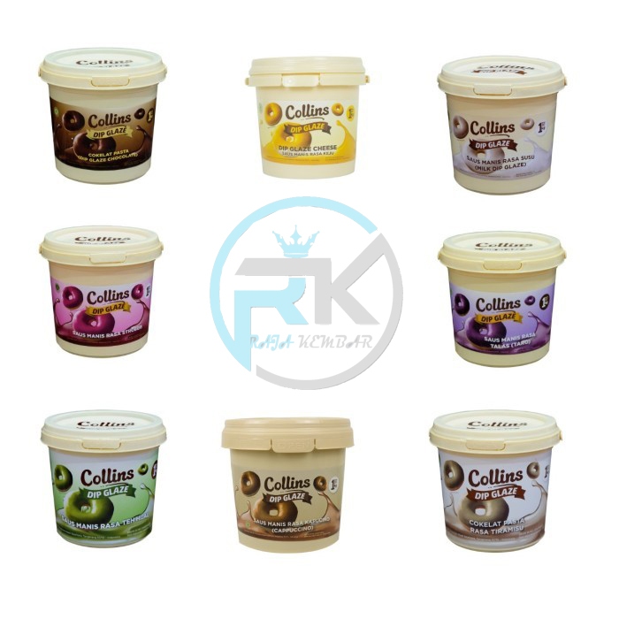 

GLAZE COLLINS GLAZE COKLAT GLAZE TIRAMISU GLAZE STRAWBERRY GLAZE MACA GLAZE GREEN TEA GLAZE TARO 1 KILO