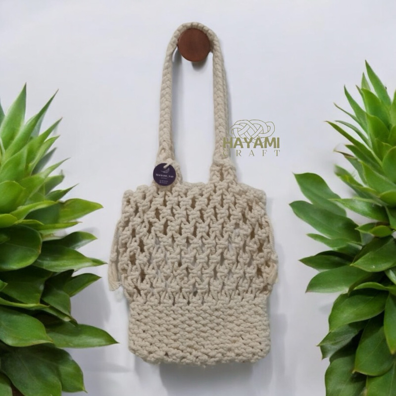 Hayami Craft - Zea Macrame Tote Bag | Tas Macrame