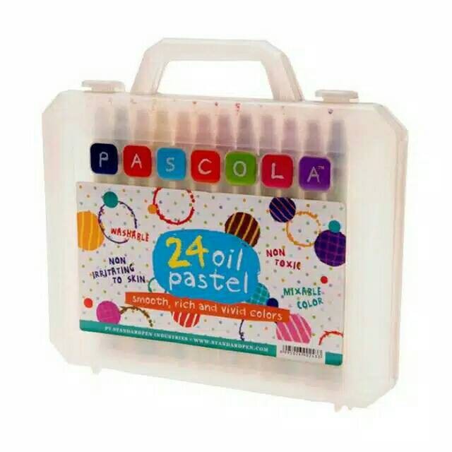 

Krayon/Crayon/Oil Pastel Pascola Isi 24 Warna