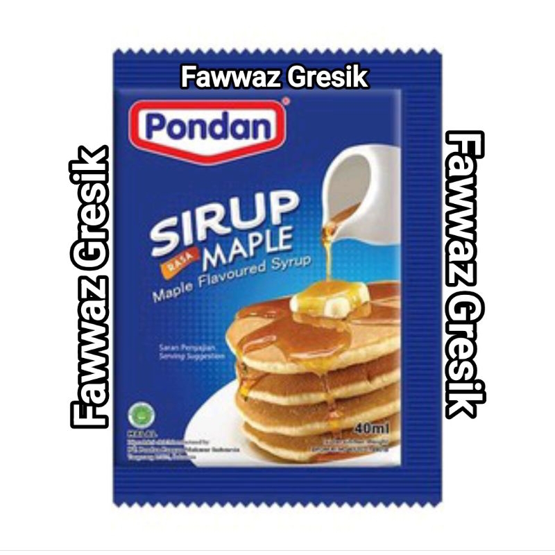 

Pondan Sirup Maple Syrup 40 ml / Sirup Maple Pondan 40ml