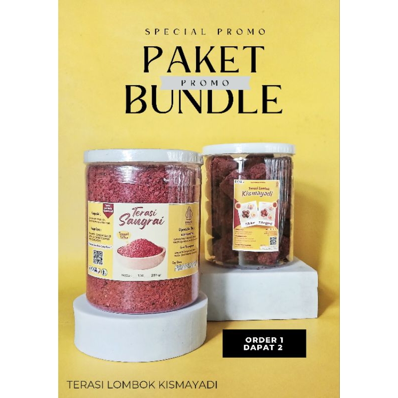 

PROMO PEKAT BUNDLE, terasi sangrai dan terasi panggang dadu