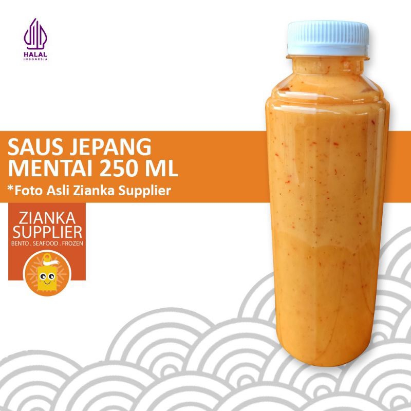 

Saus saos Mentai PREMIUM 250 gr | Authentic Taste | HALAL | Zianka Supplier