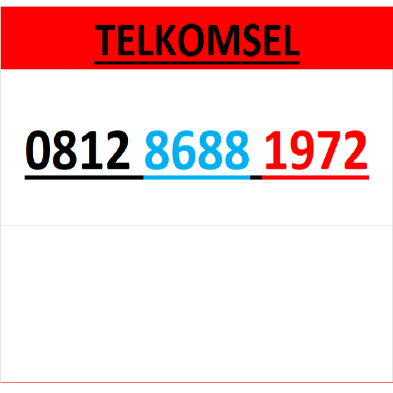 nomor cantik simpati TELKOMSEL seri tahun 1972 murah lengkap w1105
