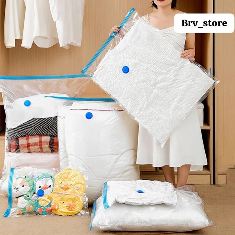 Plastik Vacum | Plastik Vacuum | Vacuum Bag Pakaian | Kantong Vakum | Plastik Selimut Kompres Boneka