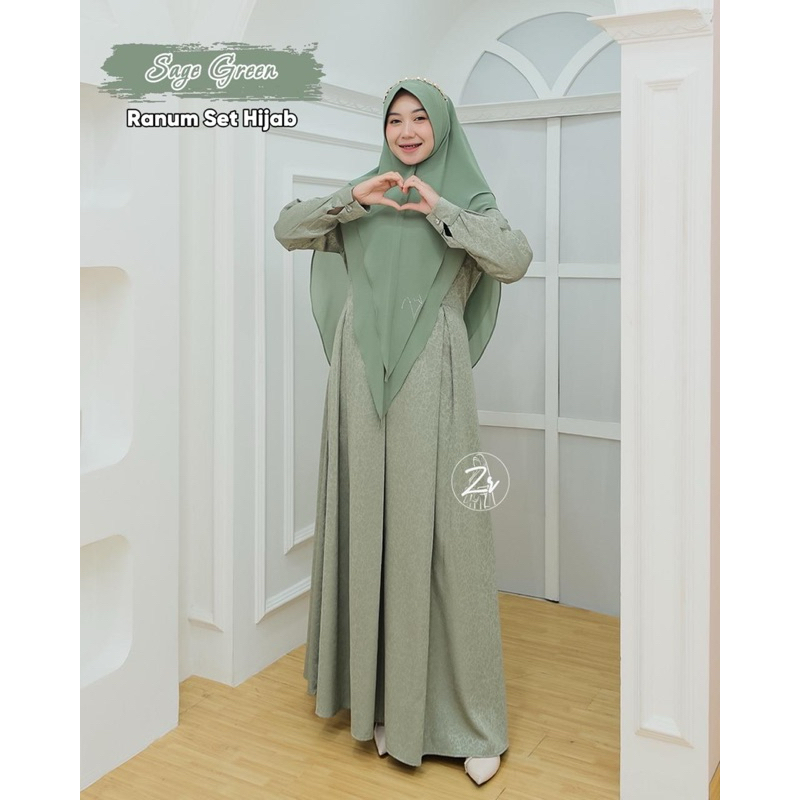 KARIN DRESS BY ZR/ GAMIS SET SYAR'I ZR/ GAMIS TERBARU ZR