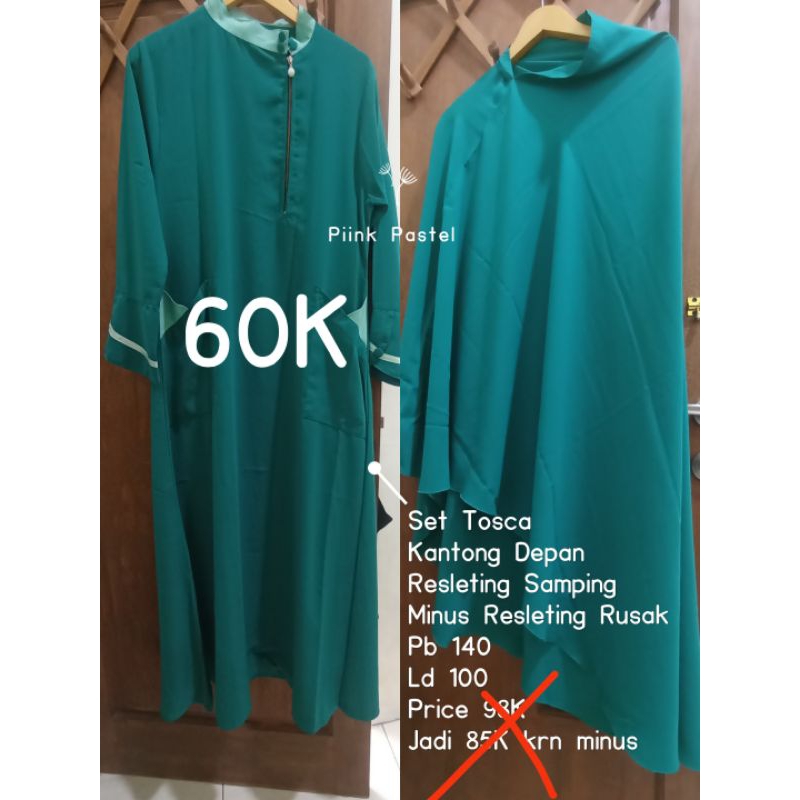 OBRAL Gamis  1 set bekas Layak Pakai