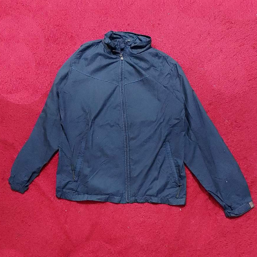 Jacket Running Duzek warna navy Size L