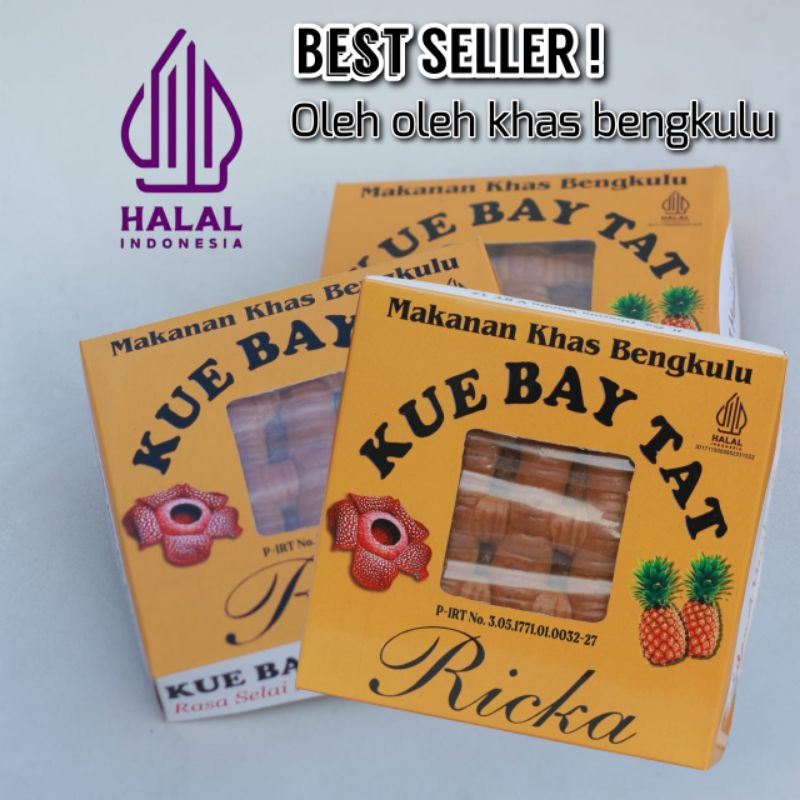 

Kue bay tat ricka khas bengkulu Kue bay tat oleh oleh khas bengkulu Makanan khas bengkulu