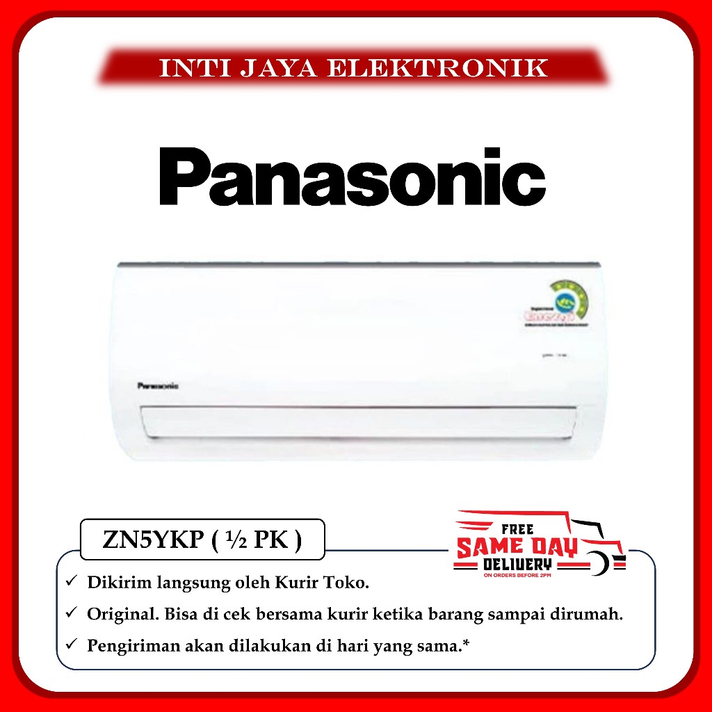 AC PANASONIC 1/2 PK ZN5YKP 0.5PK STANDARD PANASONIC 1/2PK 0.5 PK 0,5PK 0.5PK
