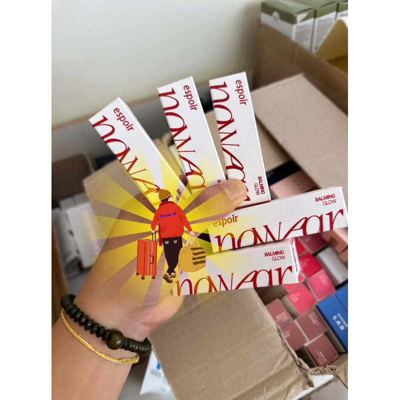 SALE 2.2 - (READY STOCK) ESPOIR LIPSTICK NO WEAR BALMING GLOW 3GR/ORIGINAL KOREA/TERMURAH