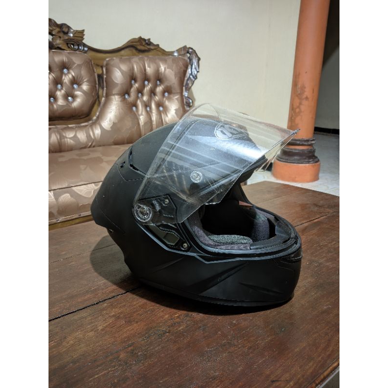 Helm KYT TTC second black doff