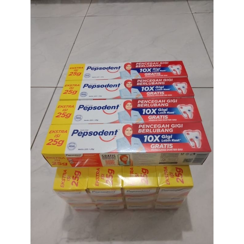 PEPSODENT 225GR|PASTA GIGI PEPSODENT 225GR+EXTRA 20GR