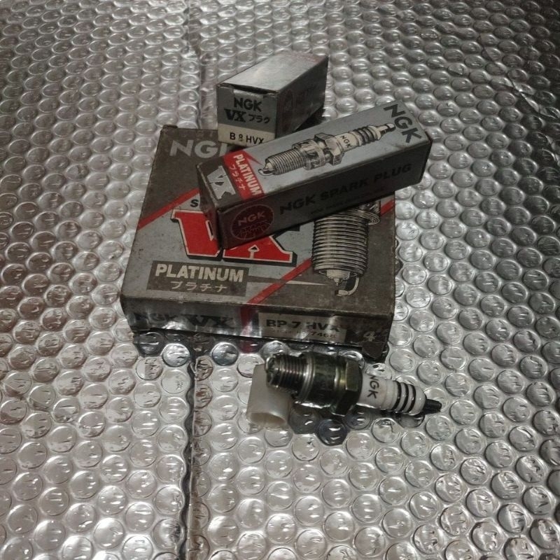 busi spark plug NGK platinum B8HVX BP7HVX B9EVX 2t 2 tak drat panjang pendek rx king rx s f1zr force