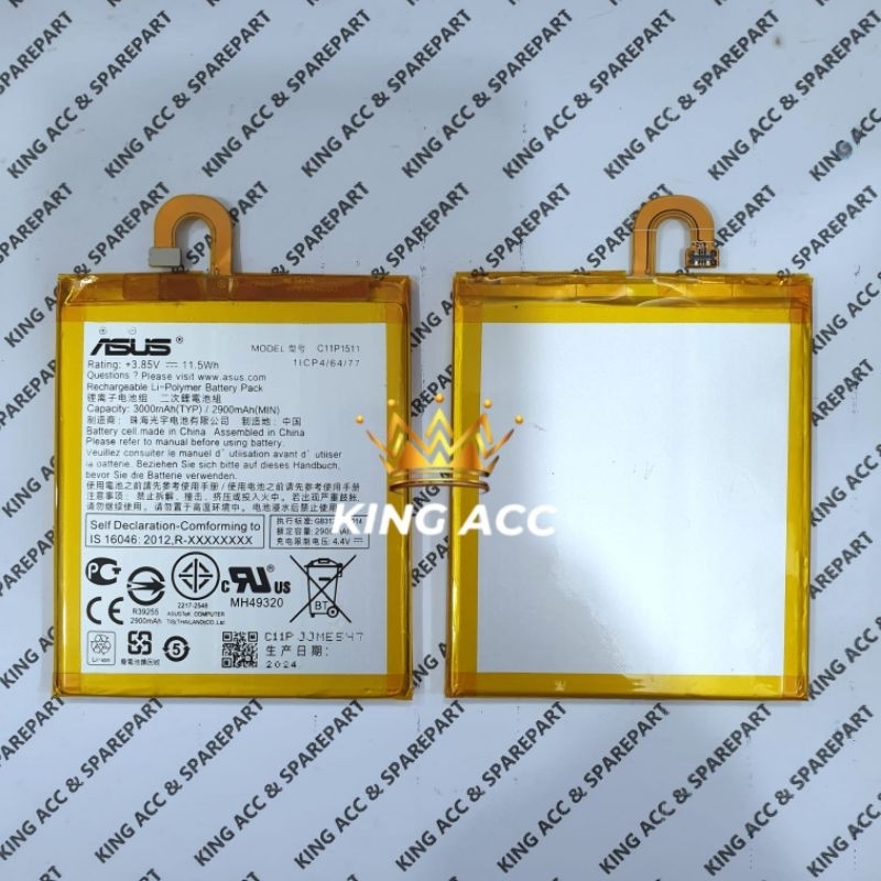 BATT BATERAI BATRE BATTERY ASUS ZENFONE 4 SELFIE C11P1511
