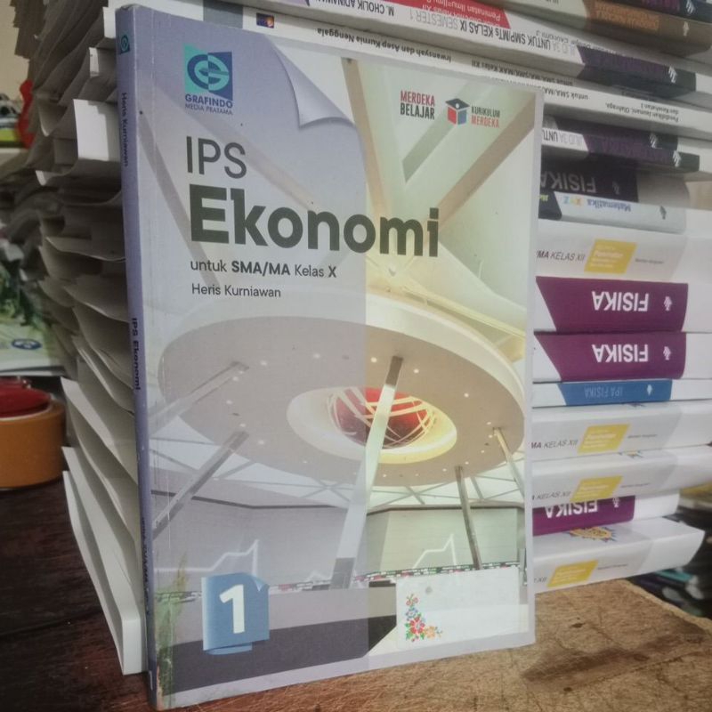 buku IPS Ekonomi SMA kelas 1-10 penerbit grafindo