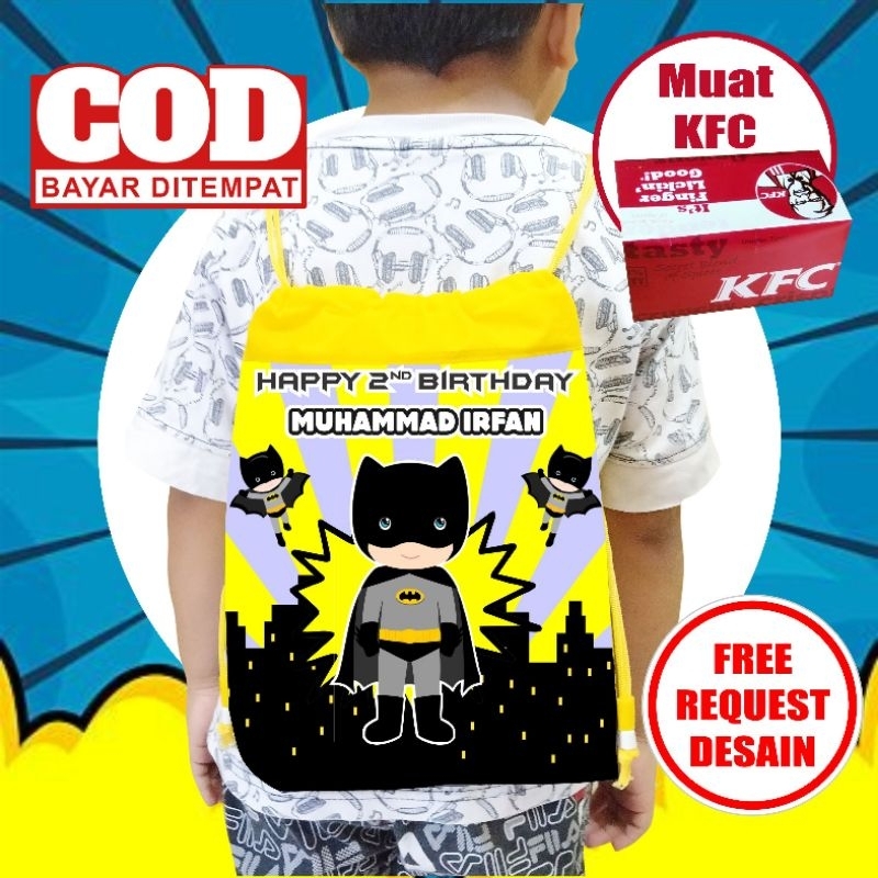 

Tas ultah anak karakter / tas ultah anak custom tas ultah anak murah tas ultah anak laki laki