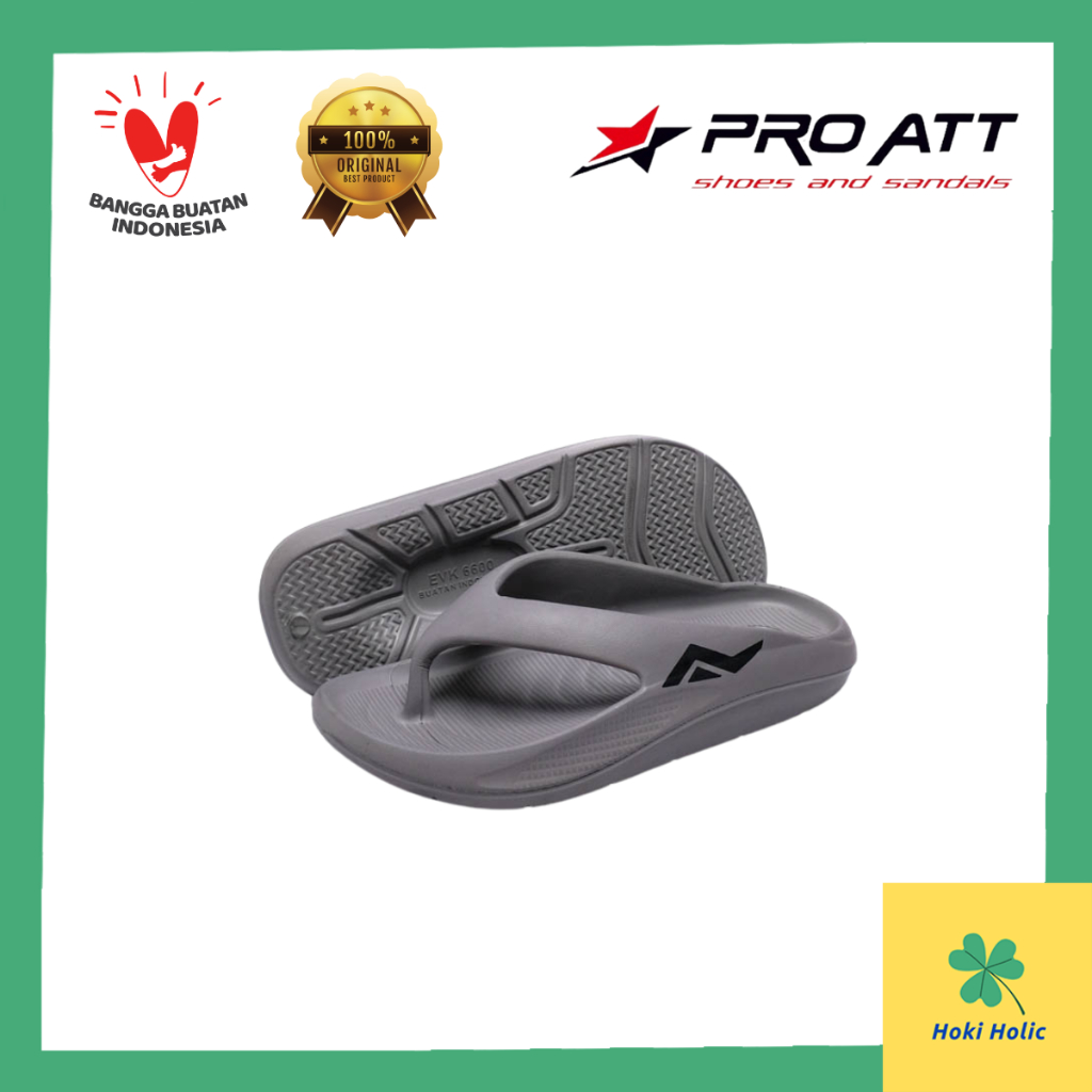 Sandal Jepit Karet Pria ATT Sandal Pria Casual - ATT DJ 6600 - Sendal Jepit Pria Karet Ringan dan Ta