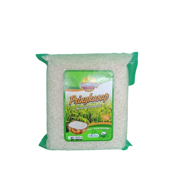 

PRINGKASAP Beras Organik Putih 8kg (Paket Khusus 4 Varietas)