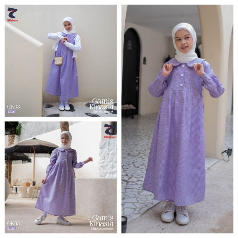 GAMIS ANAK REMAJA DEWASA GAMIS BAHAN KATUN COUPLE IBU DAN ANAK GAMIS KINASIH USIA 6 TAHUN-DEWASA