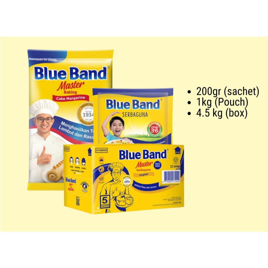 

Blue band Margarin 1kg