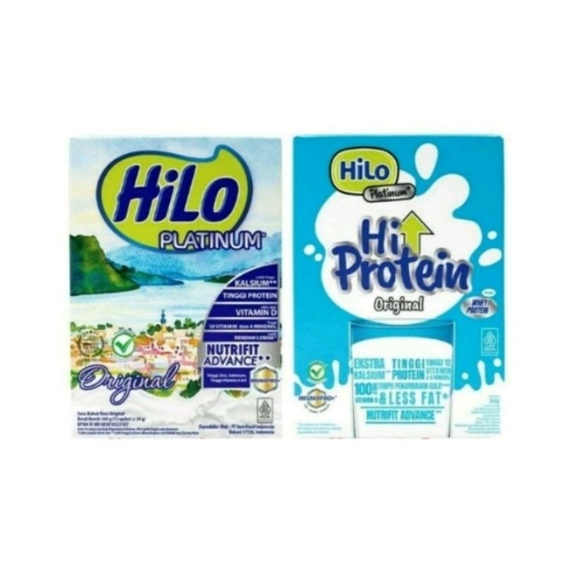 

Hilo Platinum Sachet [exp.2026] dan Hilo Teen Original Sachet