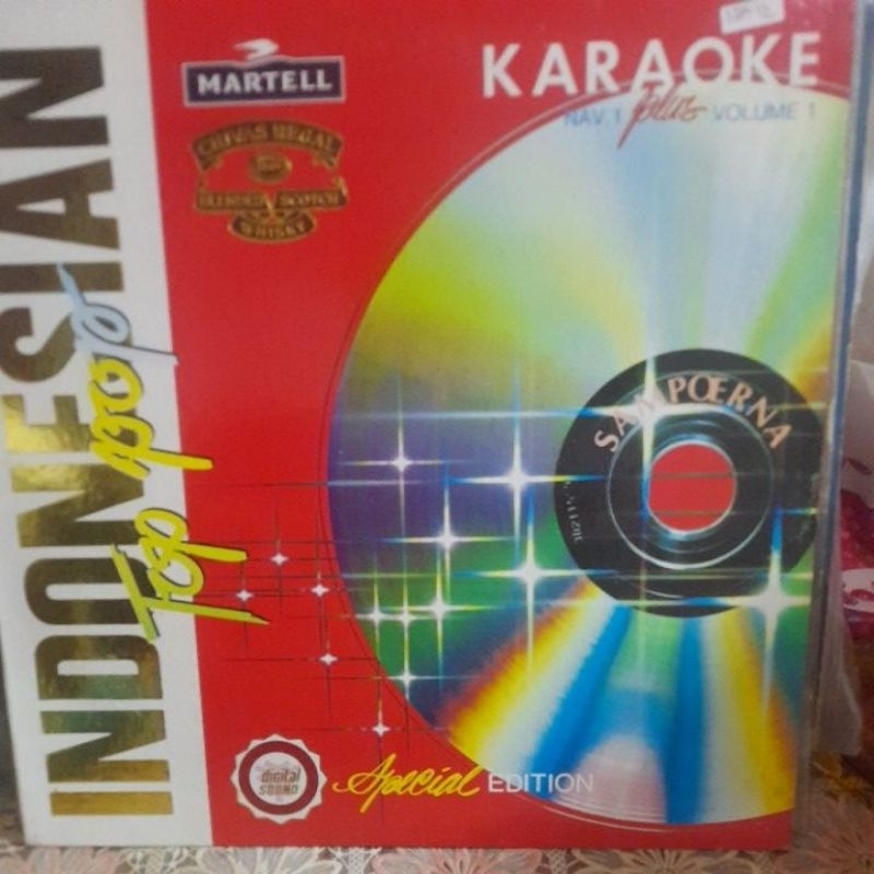 laserdisc indonesian top pop karaoke volume 1