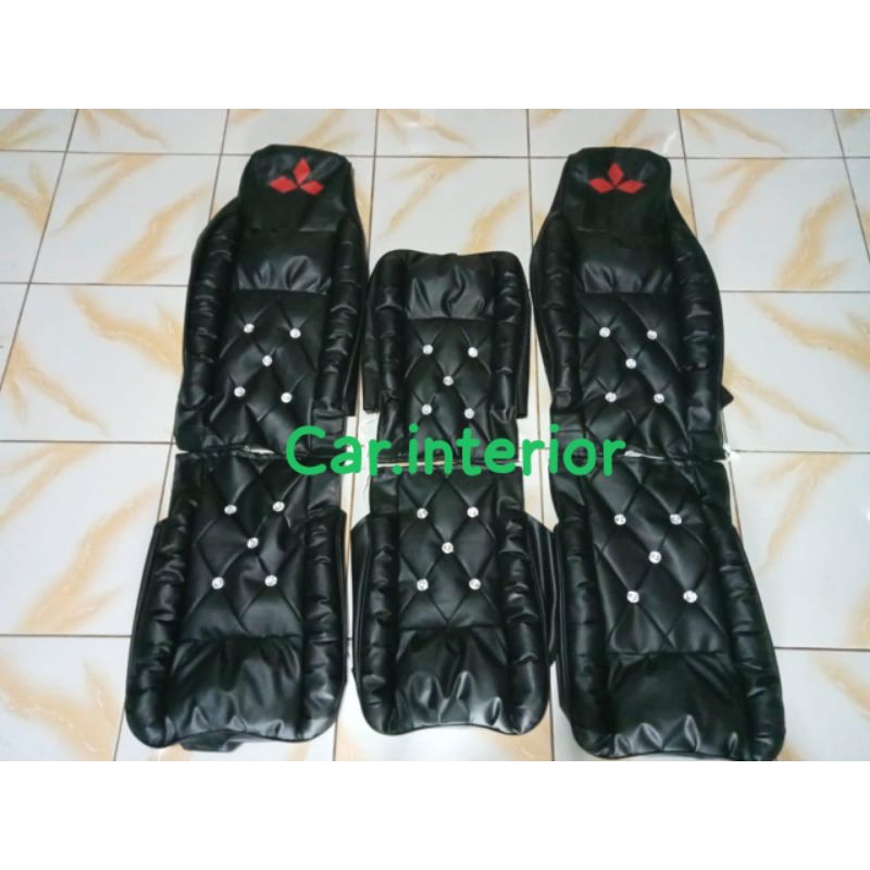 sarung jok mobil truk umplung model sofa kancing cod