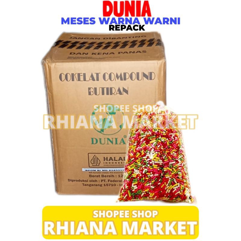 

Meses Warna Warni Dunia 250 GR Repack