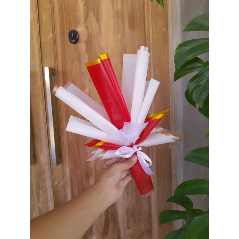 

buket kosongan 17 agustusan buket merah putih free kartu ucapan