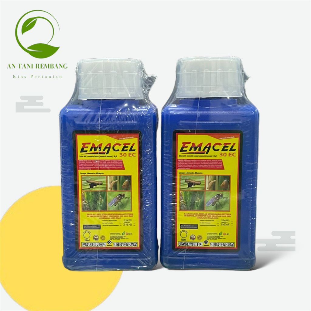 INSEKTISIDA EMACEL 30 EC 100 ML BAHAN AKTIF (emamektin benzoat)