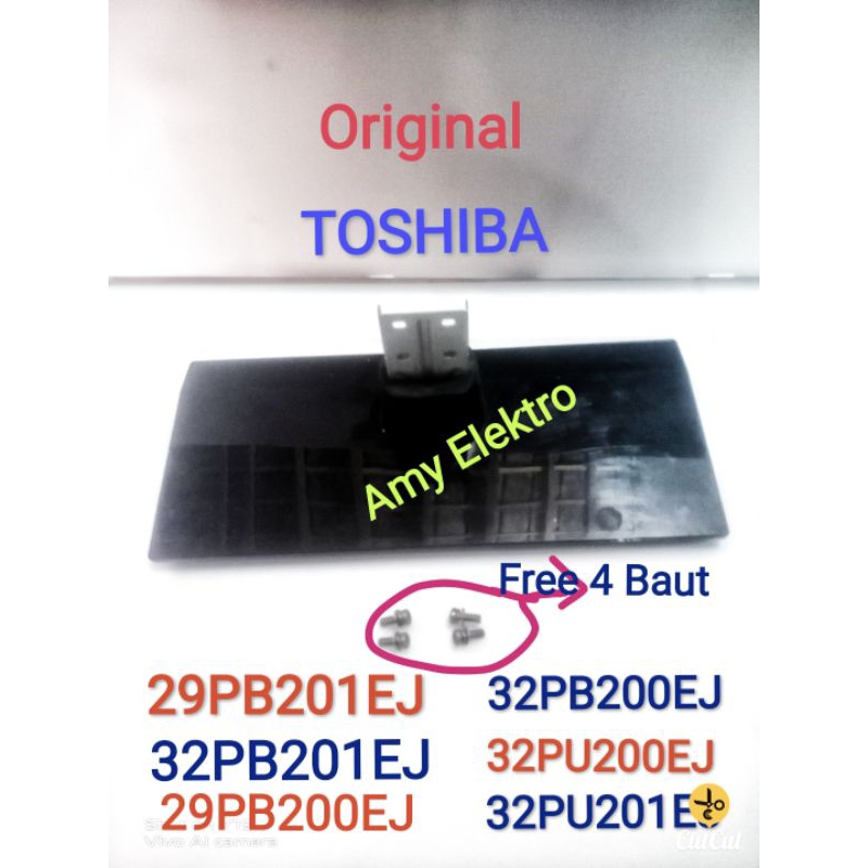 Stand Dudukan Tv Kaki Tv Toshiba 29pb200ej 29pb201ej 32pb200ej 32pb201ej 32pu200ej 32pu201ej