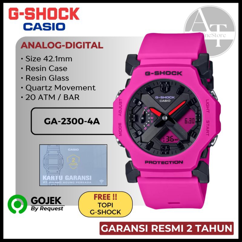 Jam Tangan Wanita Casio G-SHOCK GA-2300-4A GA2300 ORIGINAL Resmi