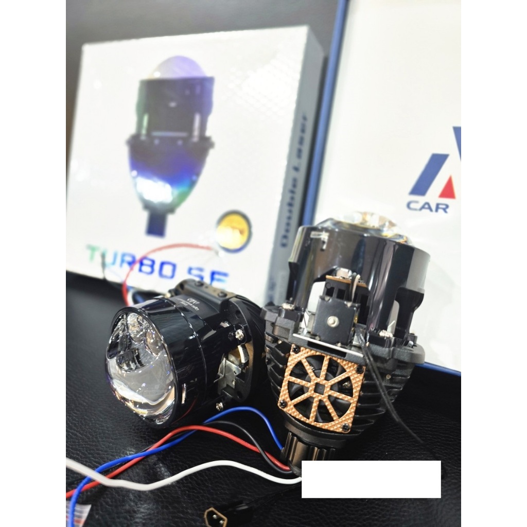 Projie biled bullaes turbo se 60watt sepasang double laser universal Sp