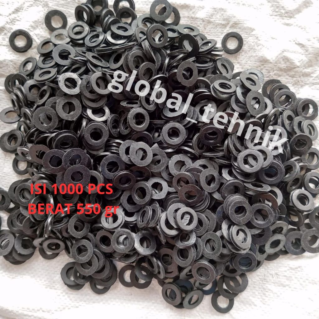 KARET SELANG FLEKSIBEL 1/2 INCH SEAL KARET SELANG SHOWER FLEXIBLE 0.5 INCH RUBBER NEPEL K05 A 1000 P