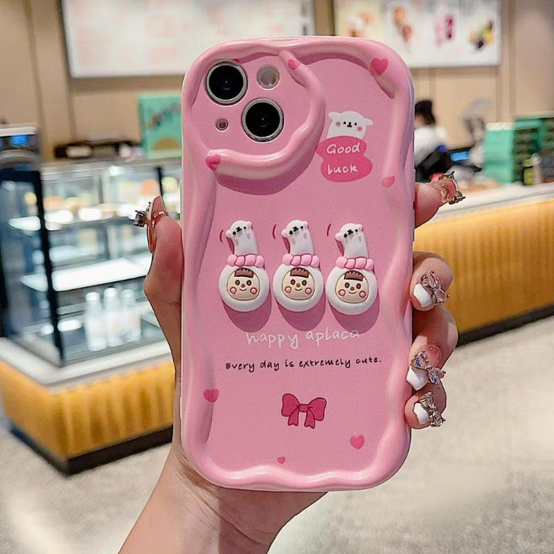 Softcase Silikon Motif Bear Bunny Good Luck Case Samsung A02s A03s