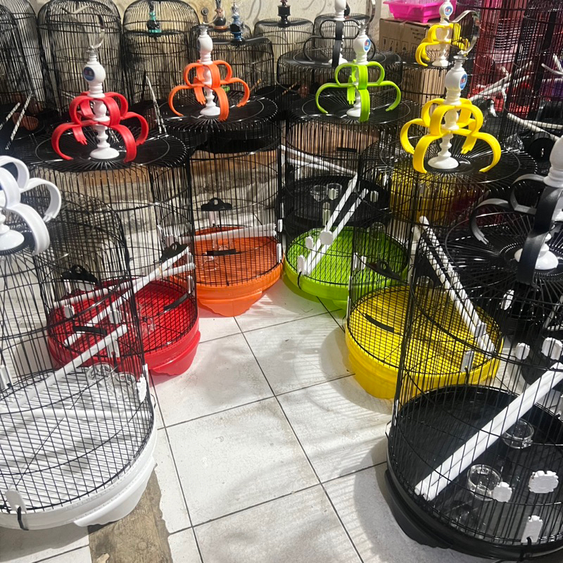 IMPORT Sangkar LB Jumbo DM 42 cm Kandang Love Bird Jumbo Lovebird Jumbo DM 40cm Tinggi 90cm