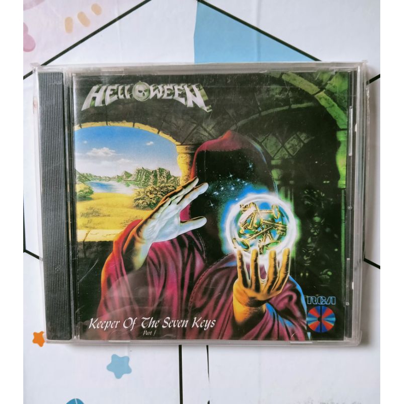 kaset CD Second -Helloween Keeper Of The Seven Keys Part 1, RCA"