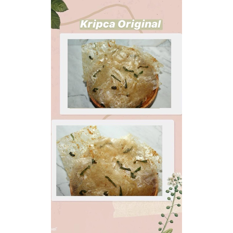 

(100gram) Kripca - Keripik Kaca