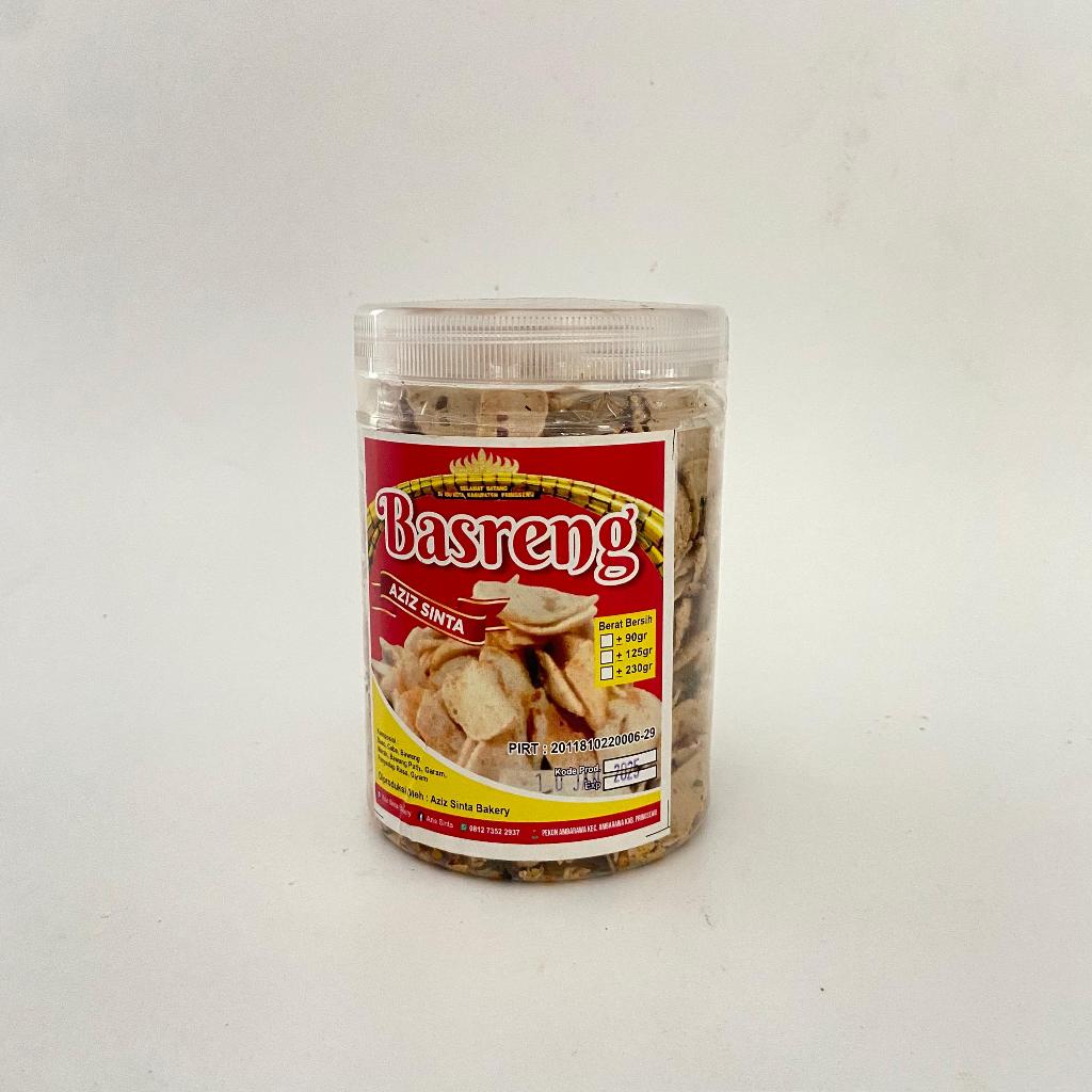 

Basreng Aziz Shinta Pedas Toples 200 Gram