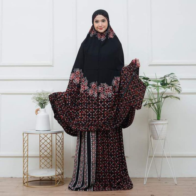 Mukena Batik Sogan Pekalongan