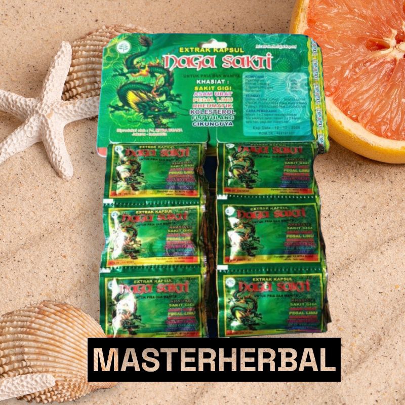 Naga Sakti Kapsul Asam urat-Pegal linu