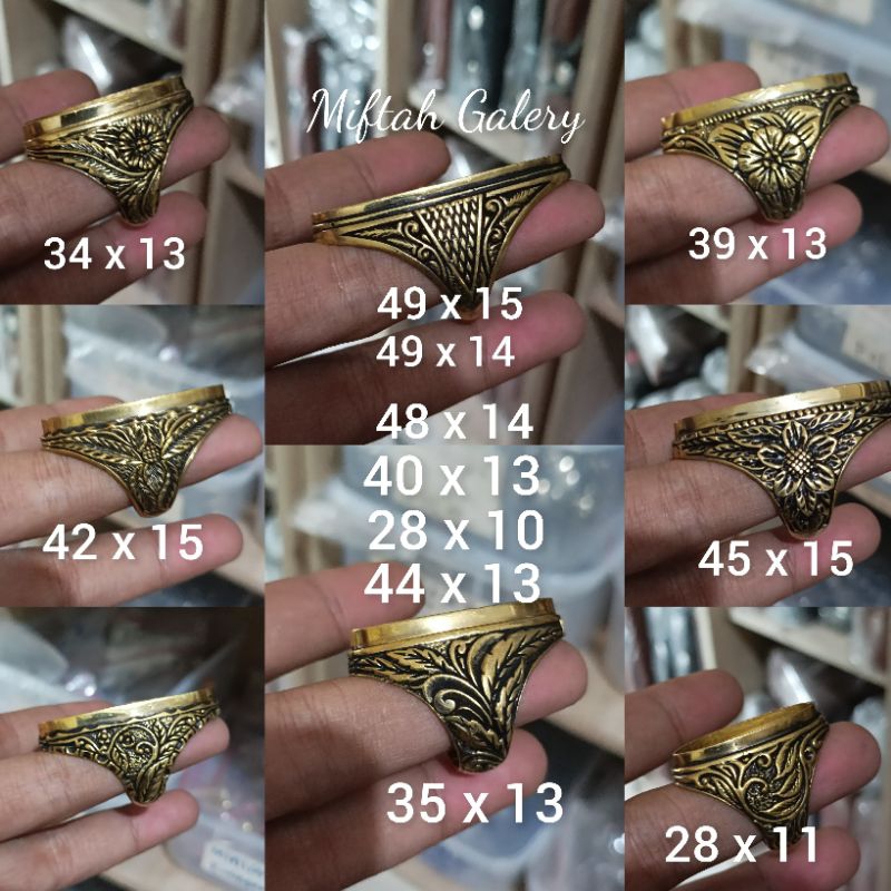 Emban cincin kuningan sari pandan